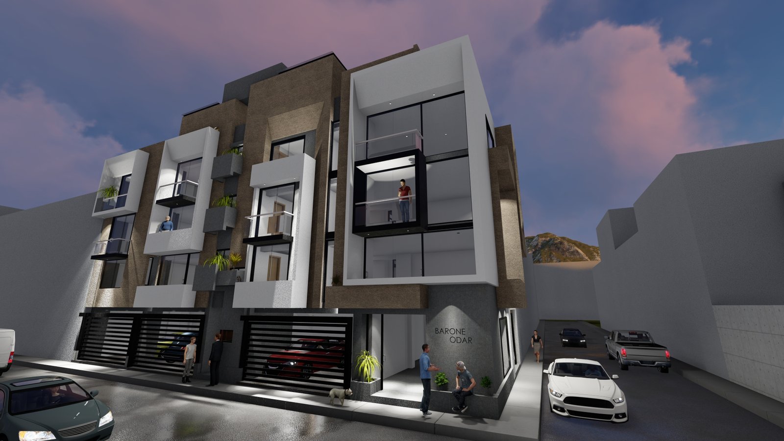 Fachada Contemporánea